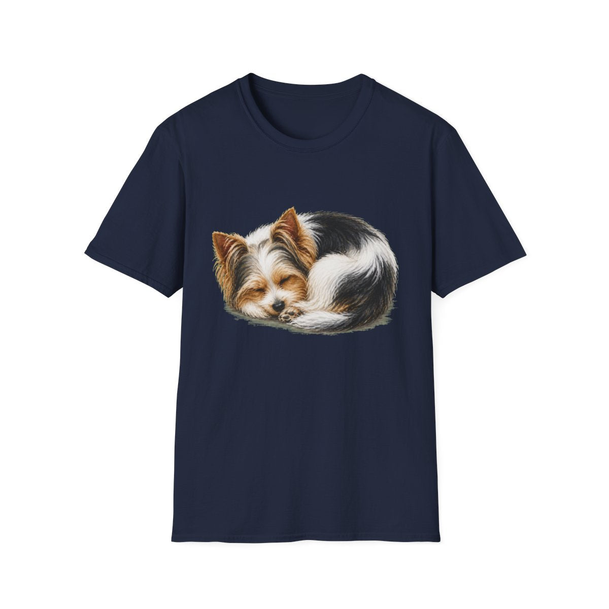 Biewer Terrier Rest At Last Tee - Navy