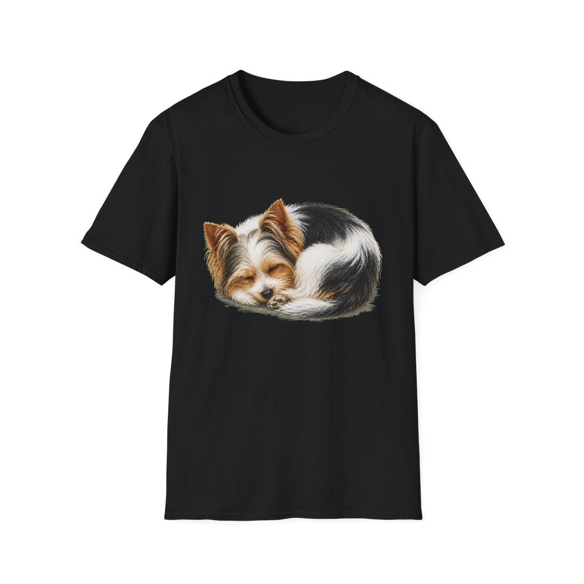 Biewer Terrier Rest At Last Tee - Black