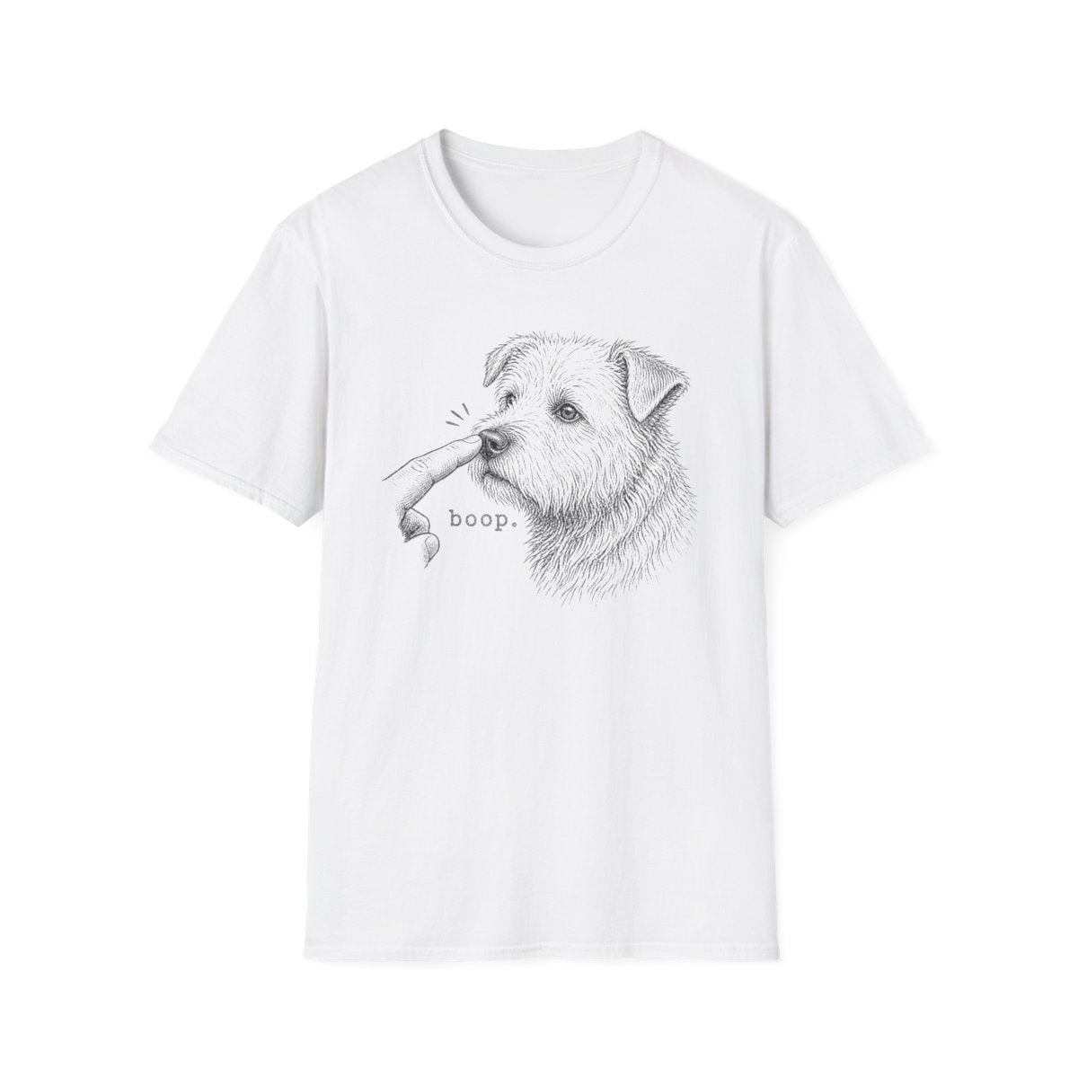 Boop Glen of Imaal Terrier Tee - White