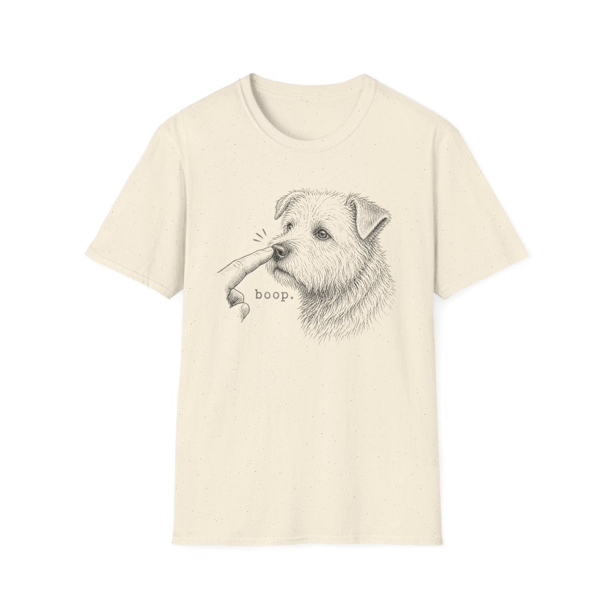 Boop Glen of Imaal Terrier Tee - Natural