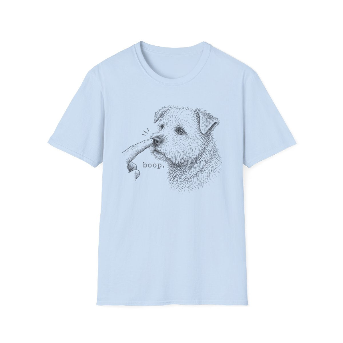 Boop Glen of Imaal Terrier Tee - Light Blue