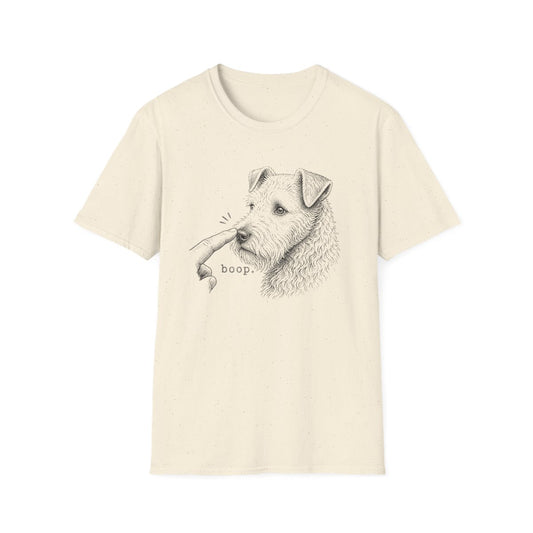 Boop Lakeland Terrier Tee - Natural
