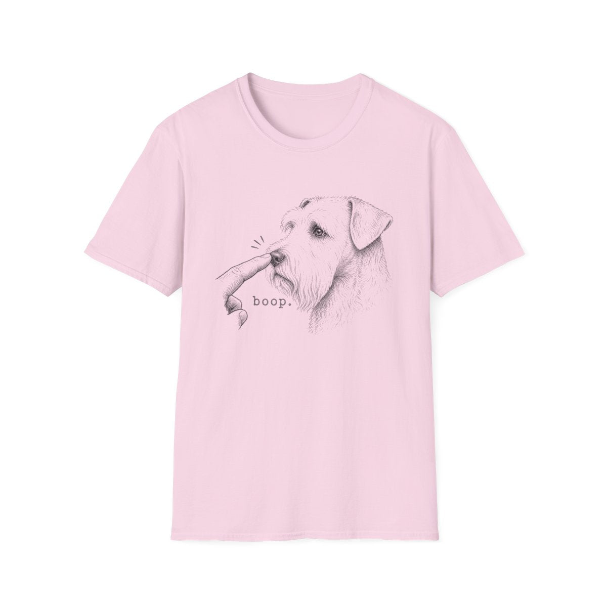 Boop Sealyham Terrier Tee - Light Pink