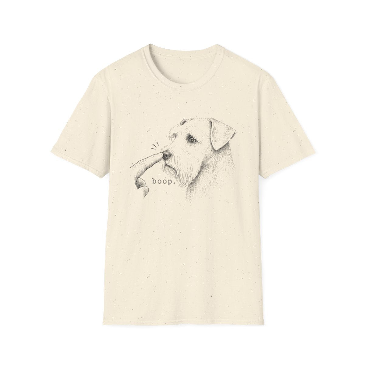 Boop Sealyham Terrier Tee - Natural