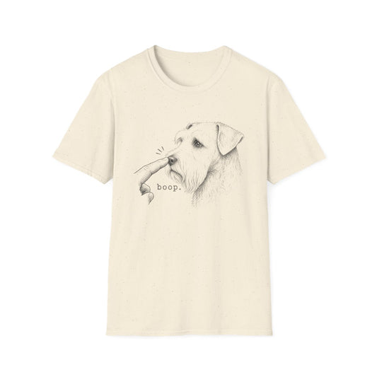 Boop Sealyham Terrier Tee - Natural