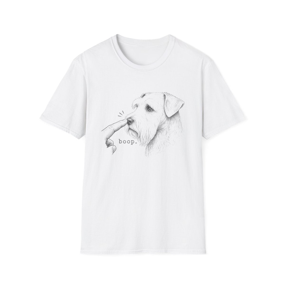 Boop Sealyham Terrier Tee - White