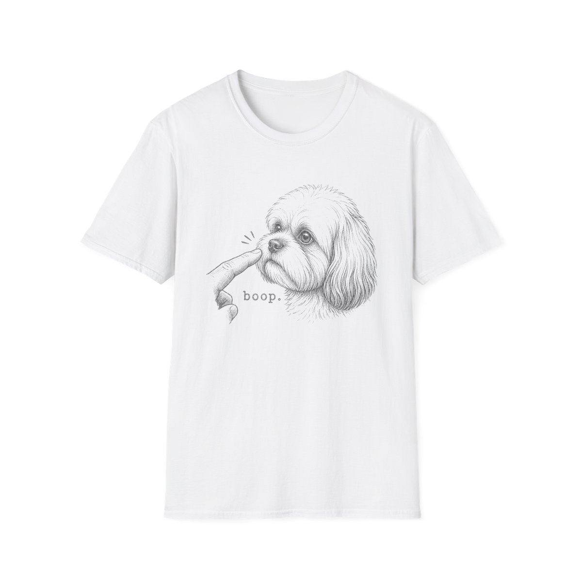 Boop Shih Tzu Tee - White