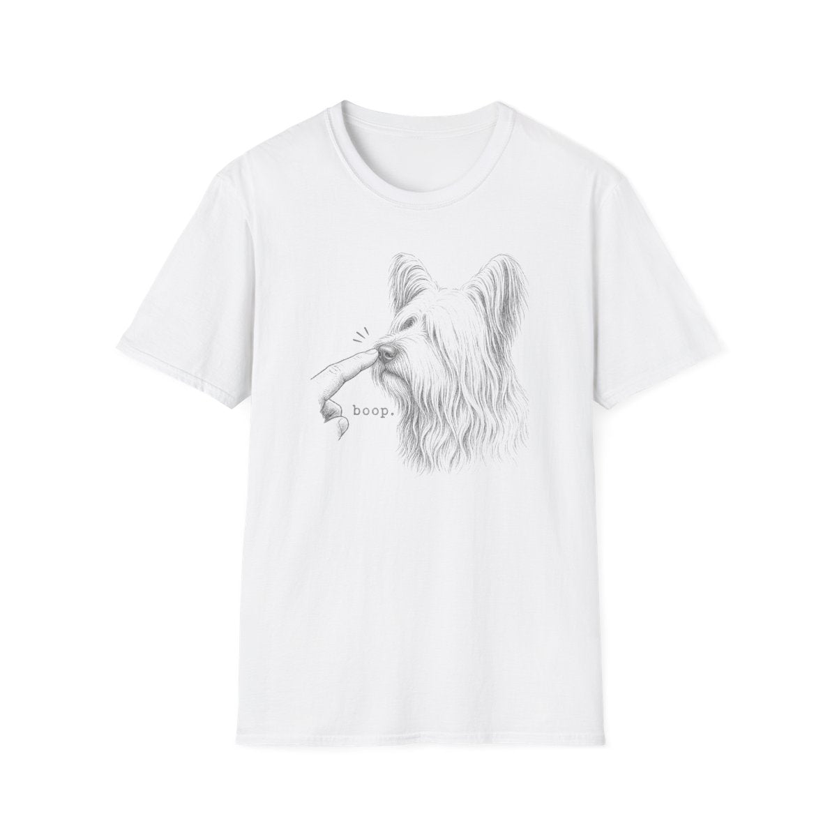 Boop Skye Terrier Tee - White