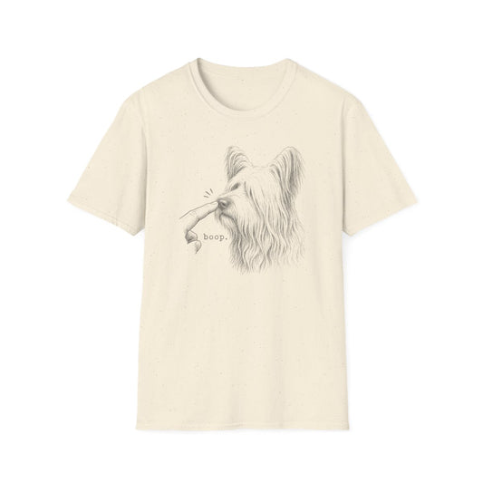 Boop Skye Terrier Tee - Natural
