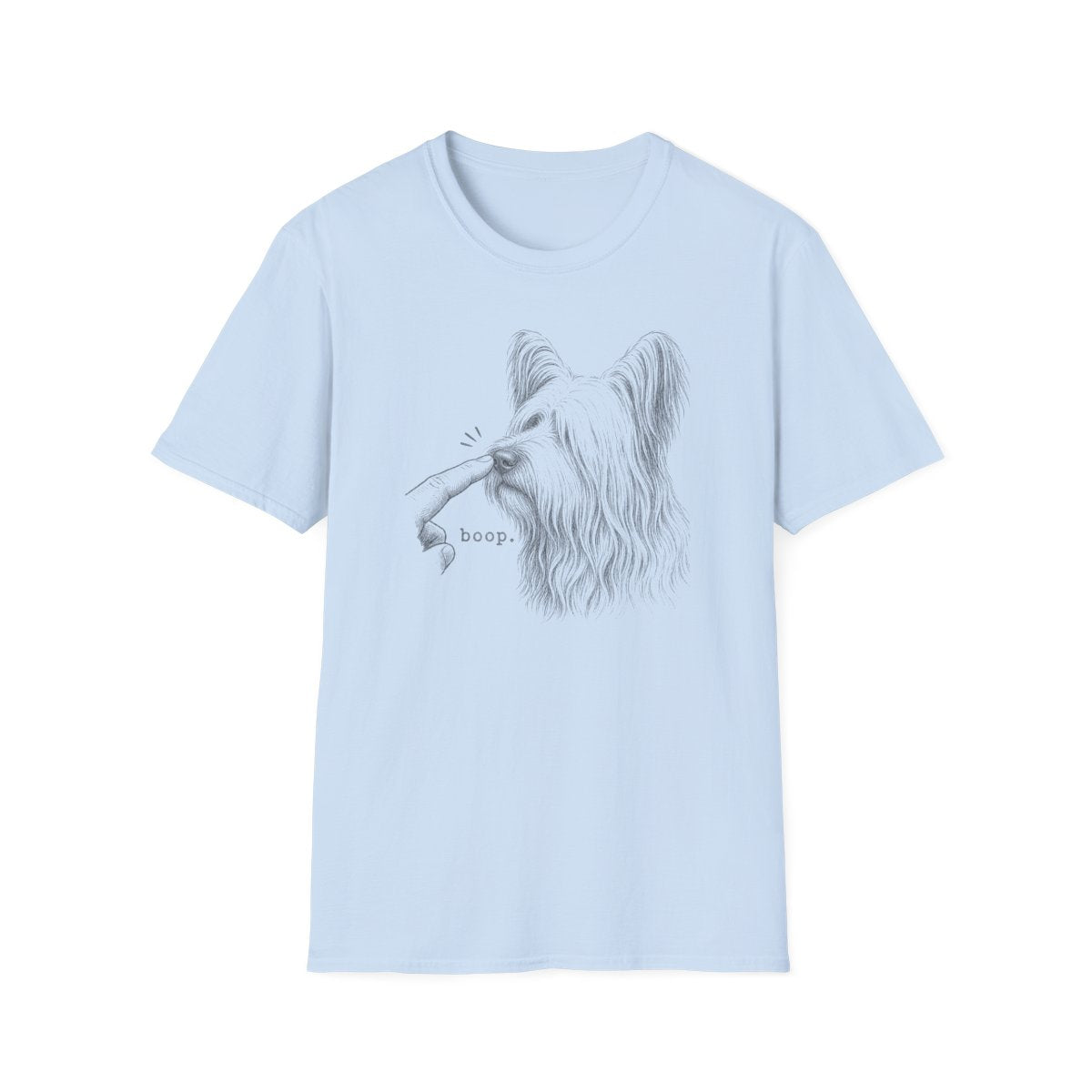 Boop Skye Terrier Tee - Light Blue