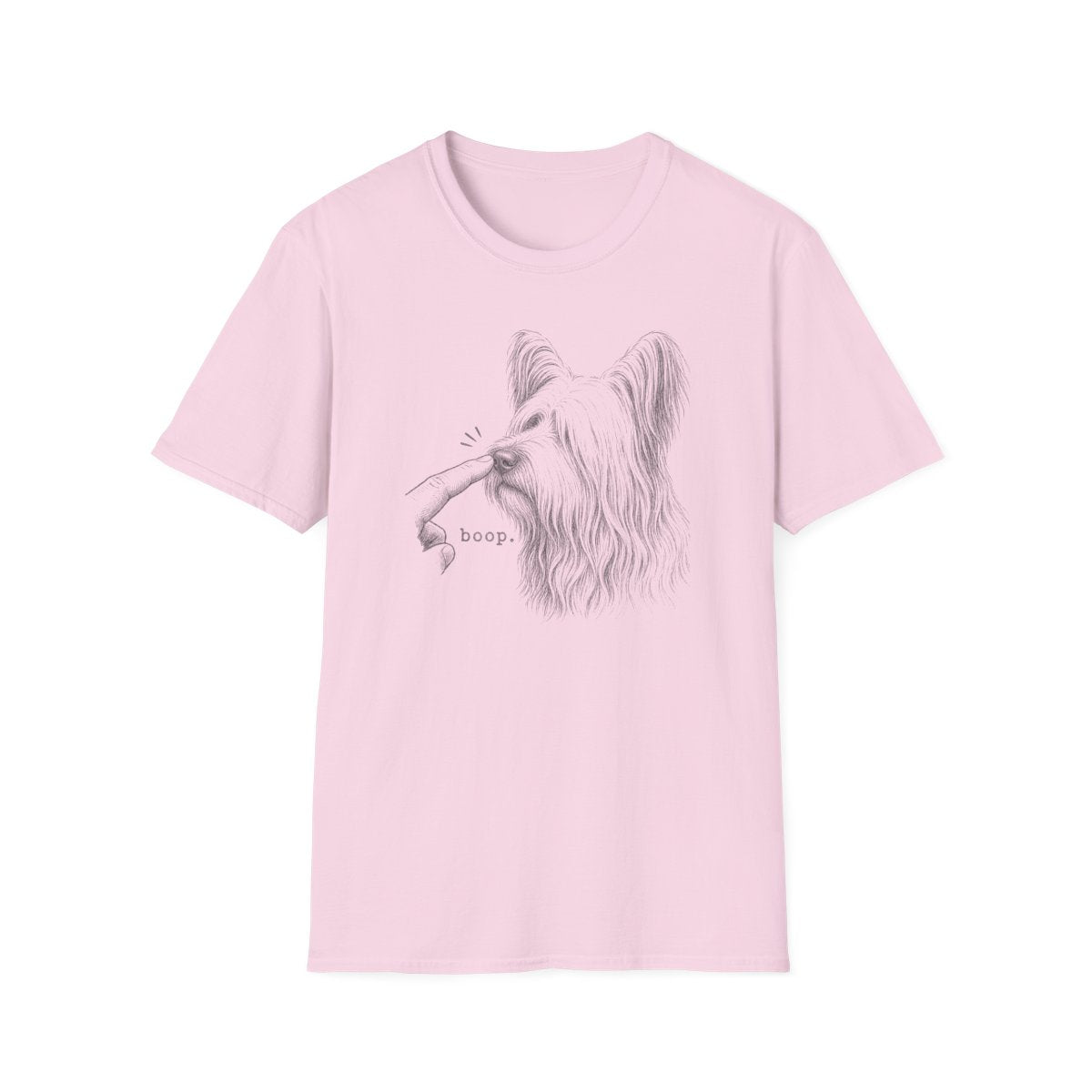 Boop Skye Terrier Tee - Light Pink