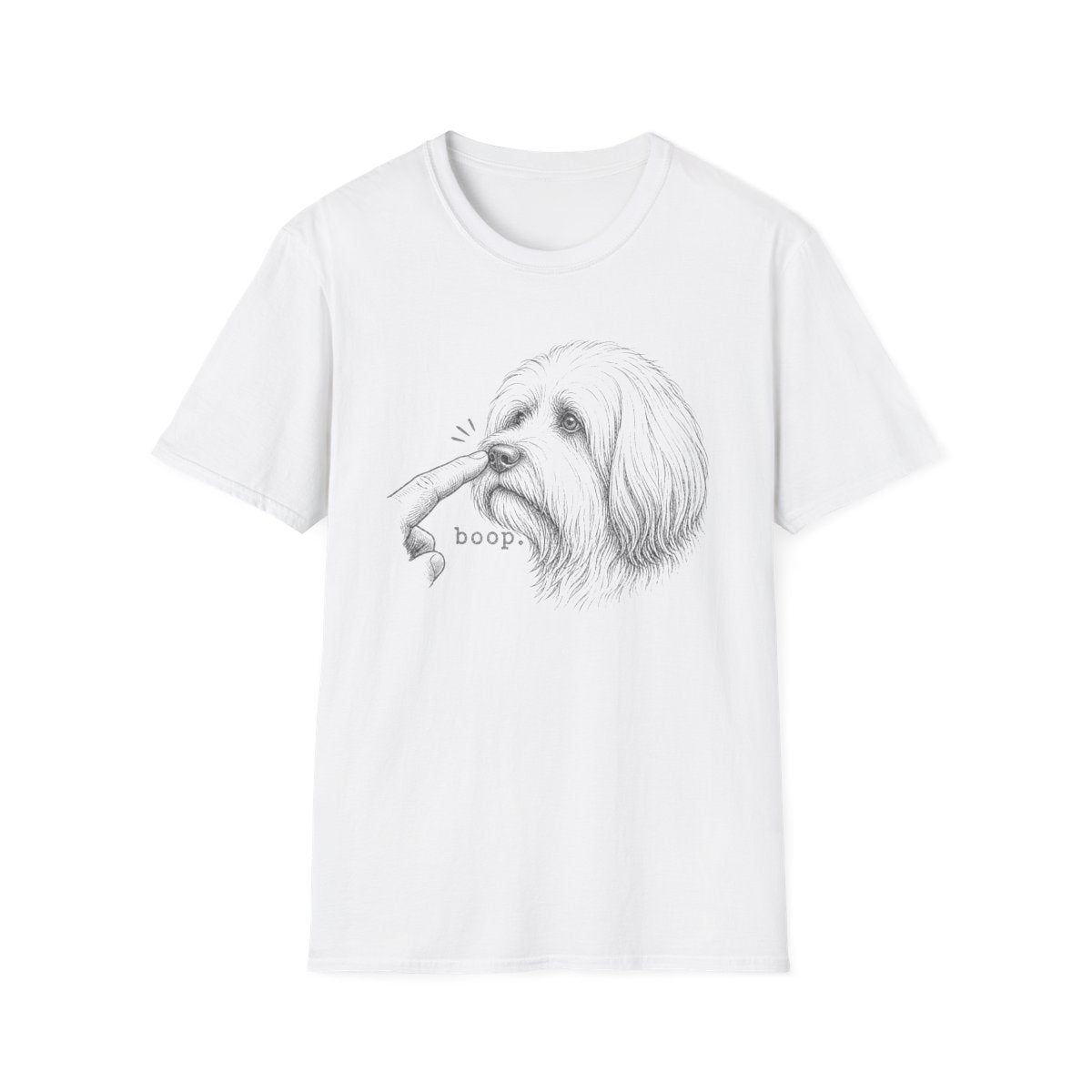 Boop Tibetan Terrier Tee - White