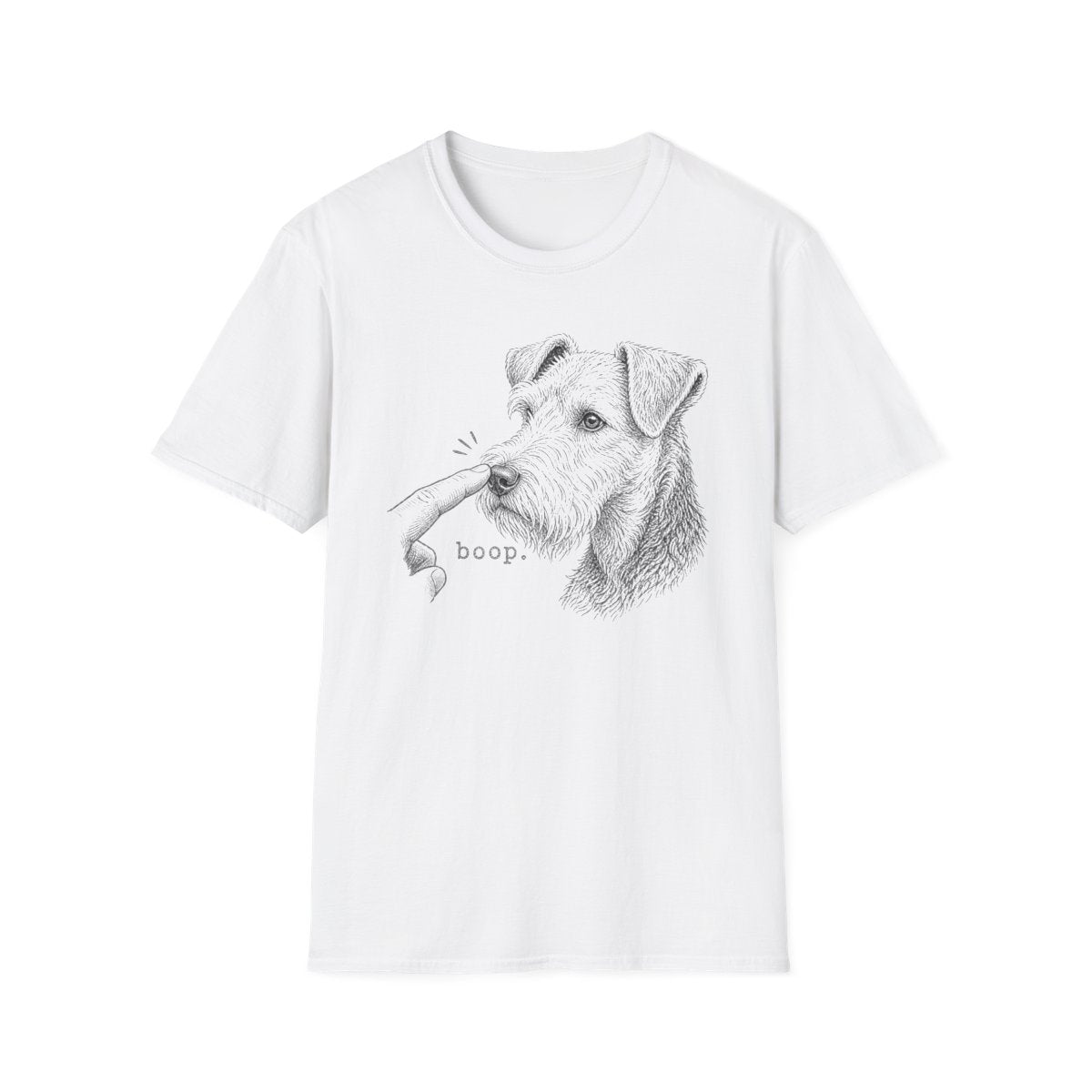 Boop Welsh Terrier Tee - White