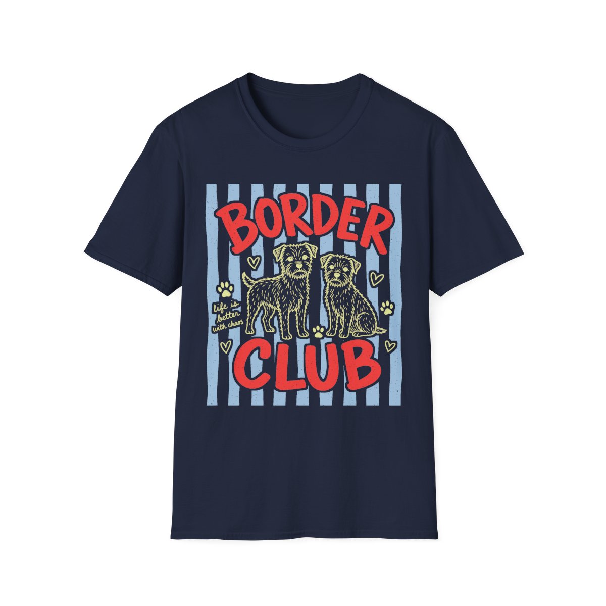Border Club Tee - Navy