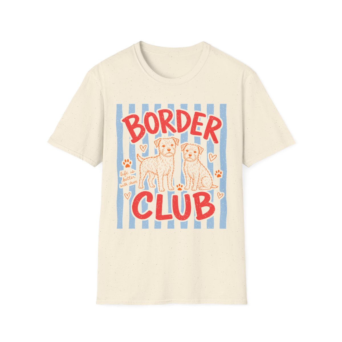 Border Club Tee - Natural