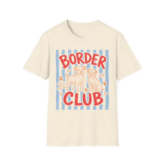 Border Club Tee - Natural
