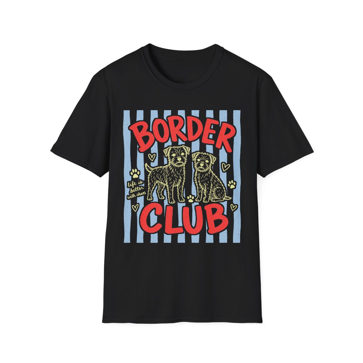 Border Club Tee - Black