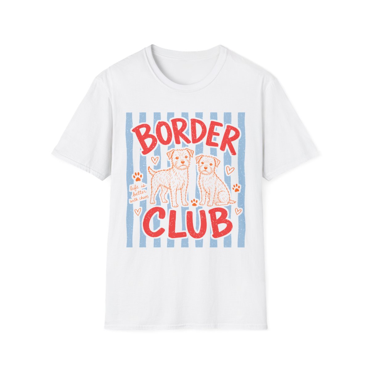 Border Club Tee - White