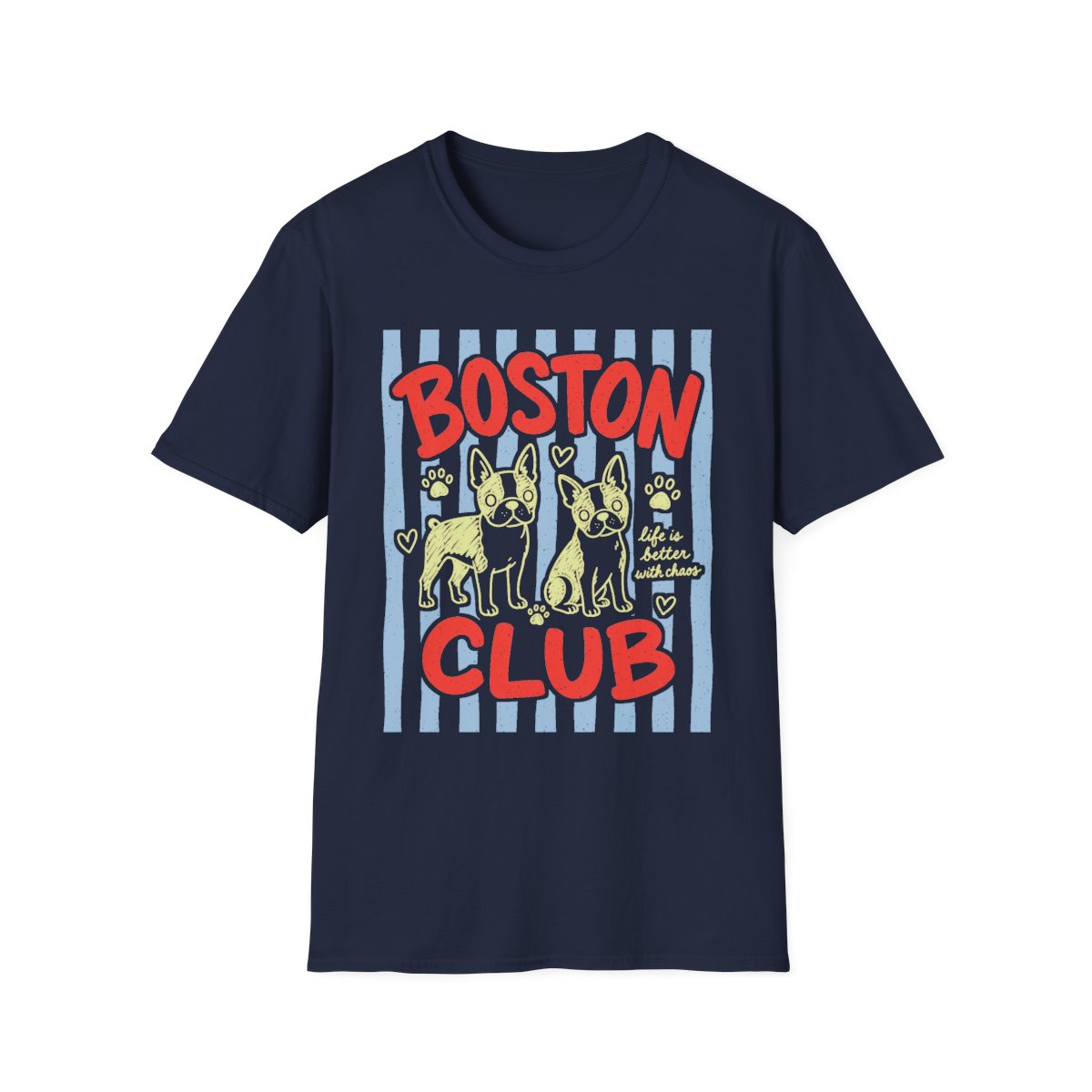 Boston Club Tee - Navy