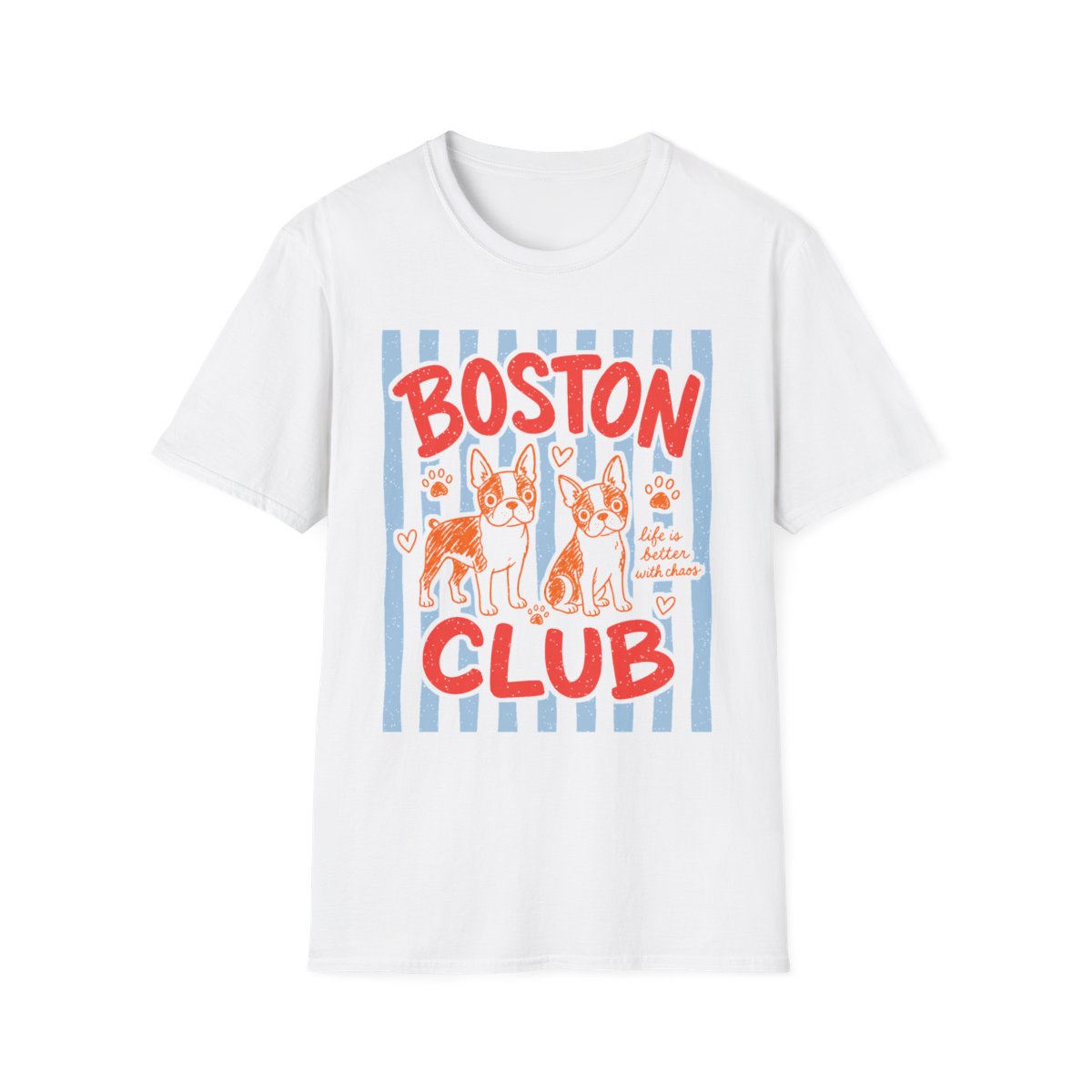 Boston Club Tee - White