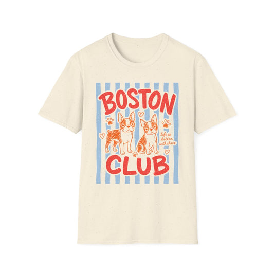 Boston Club Tee - Natural
