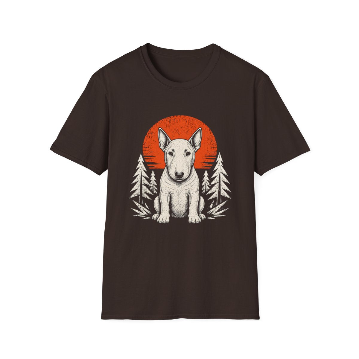 Bull Terrier Adventure Club Tee - Dark Chocolate