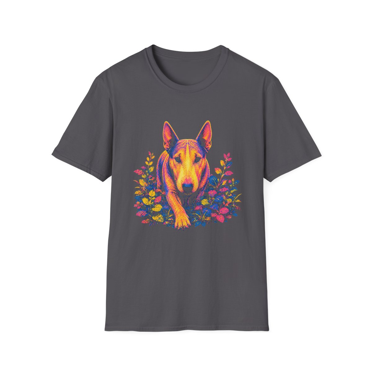 Bull Terrier Bold Spirit Tee - Charcoal