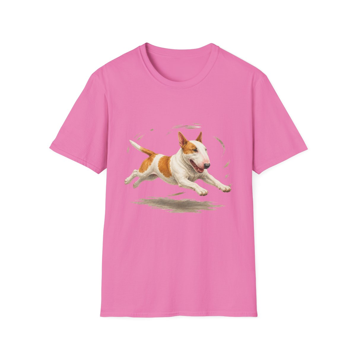 Bull Terrier Certified Zoomies Champion Tee - Azalea