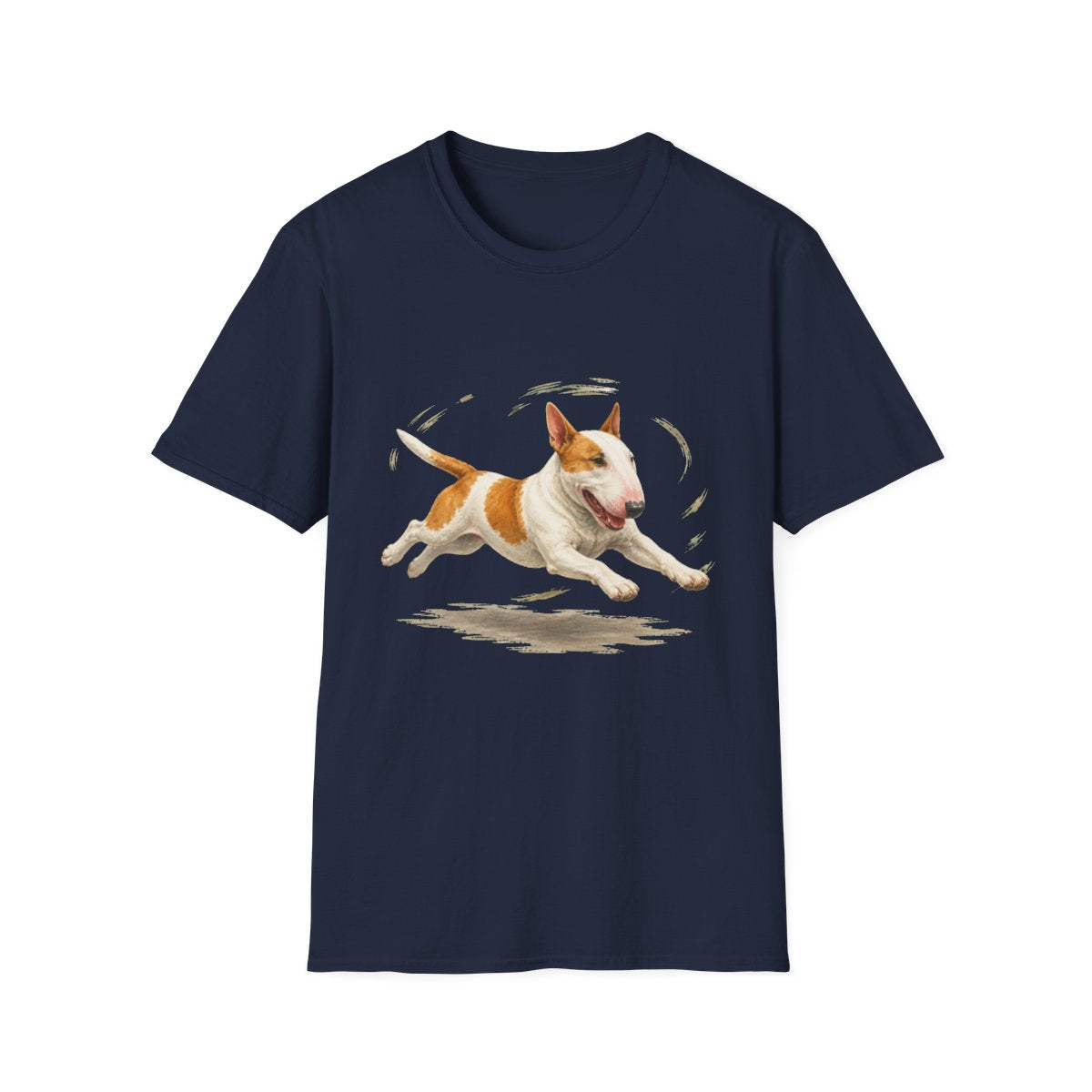 Bull Terrier Certified Zoomies Champion Tee - Navy