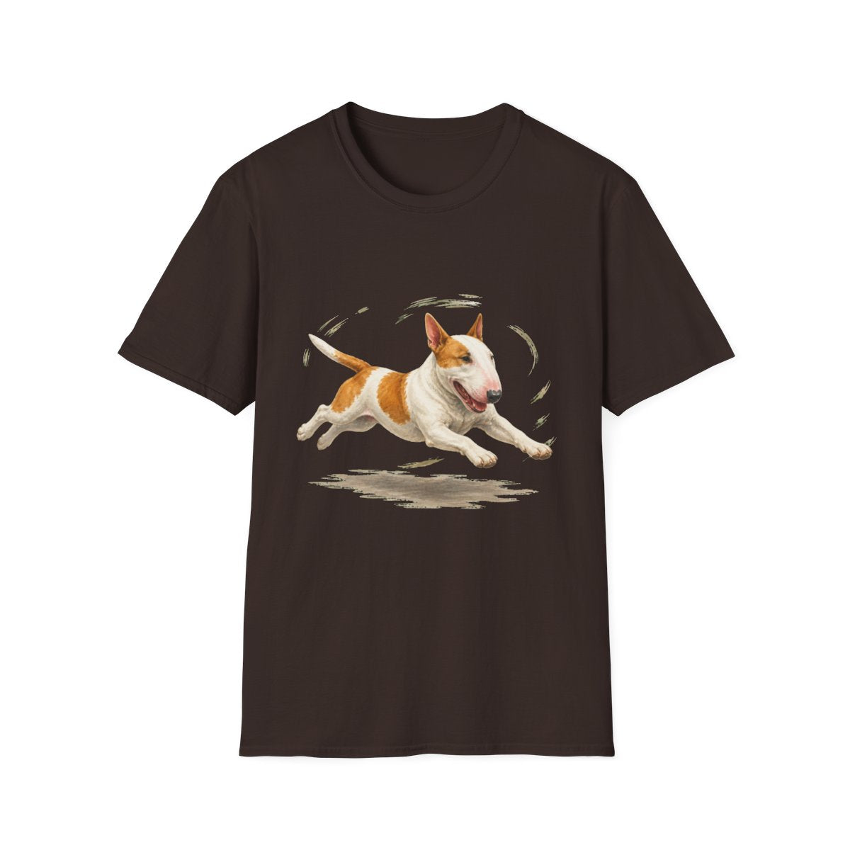 Bull Terrier Certified Zoomies Champion Tee - Dark Chocolate