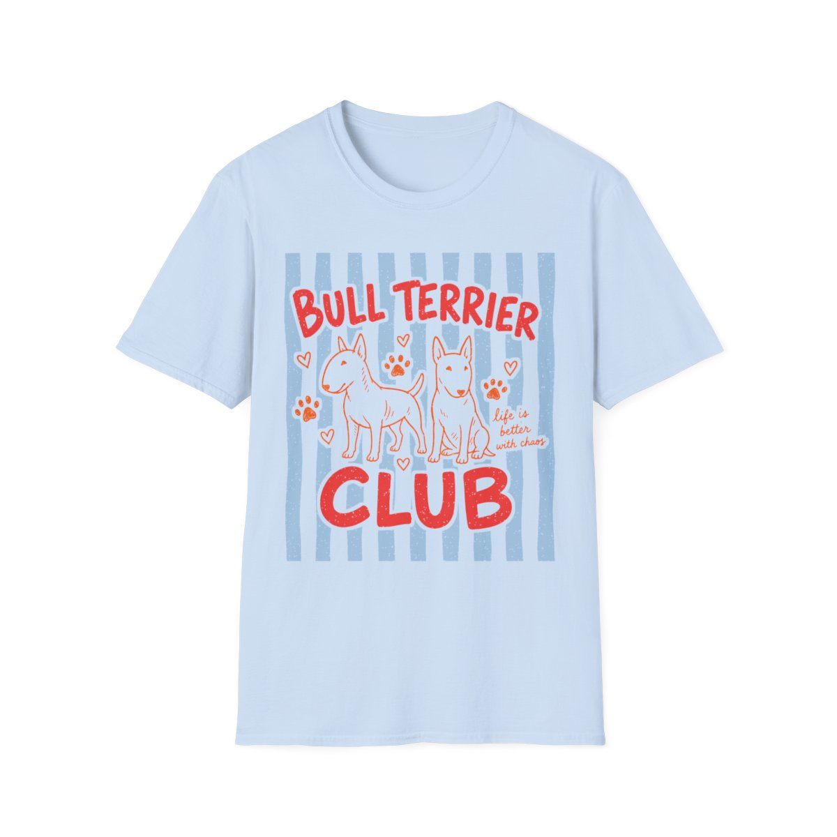 Bull Terrier Club Tee - Light Blue