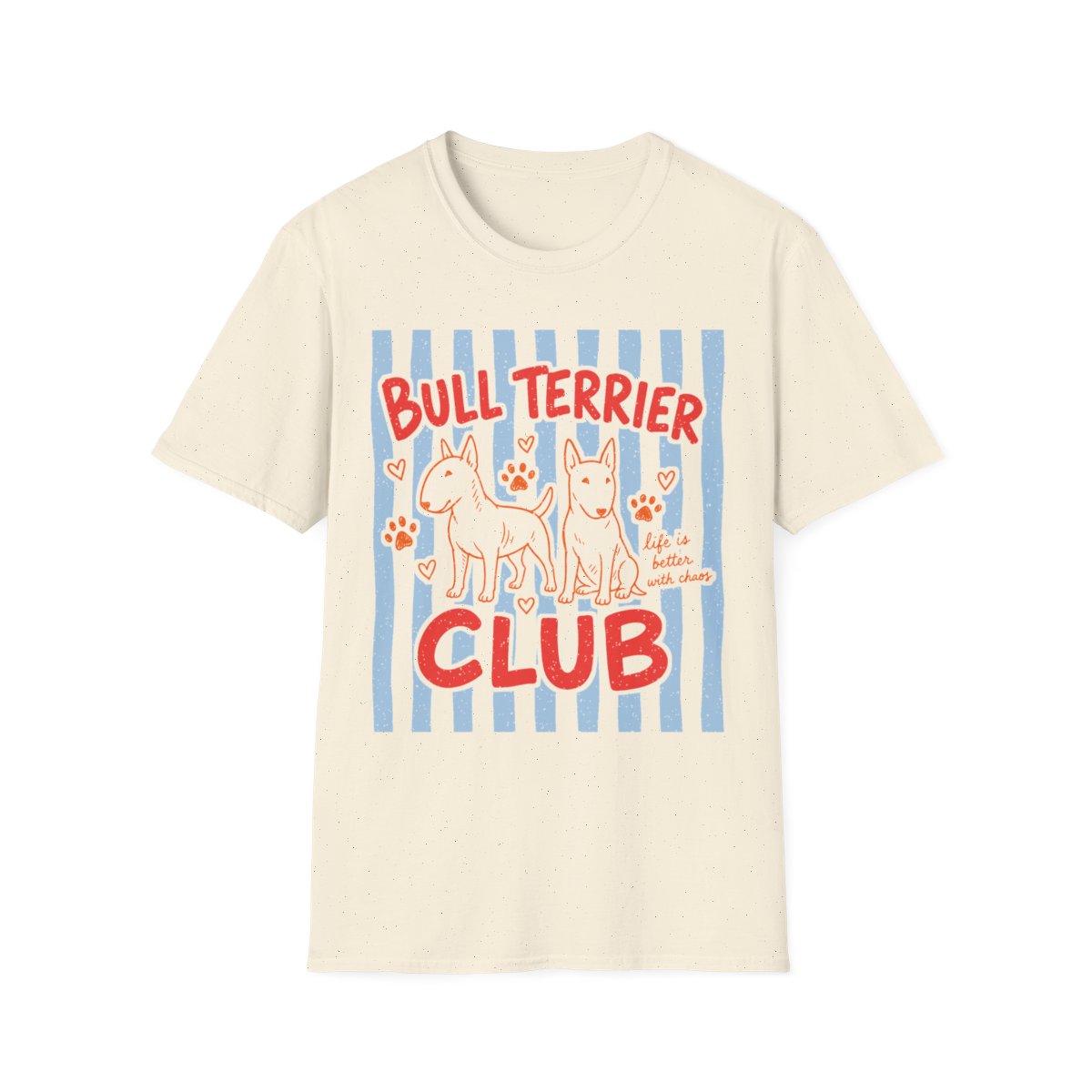 Bull Terrier Club Tee - Natural