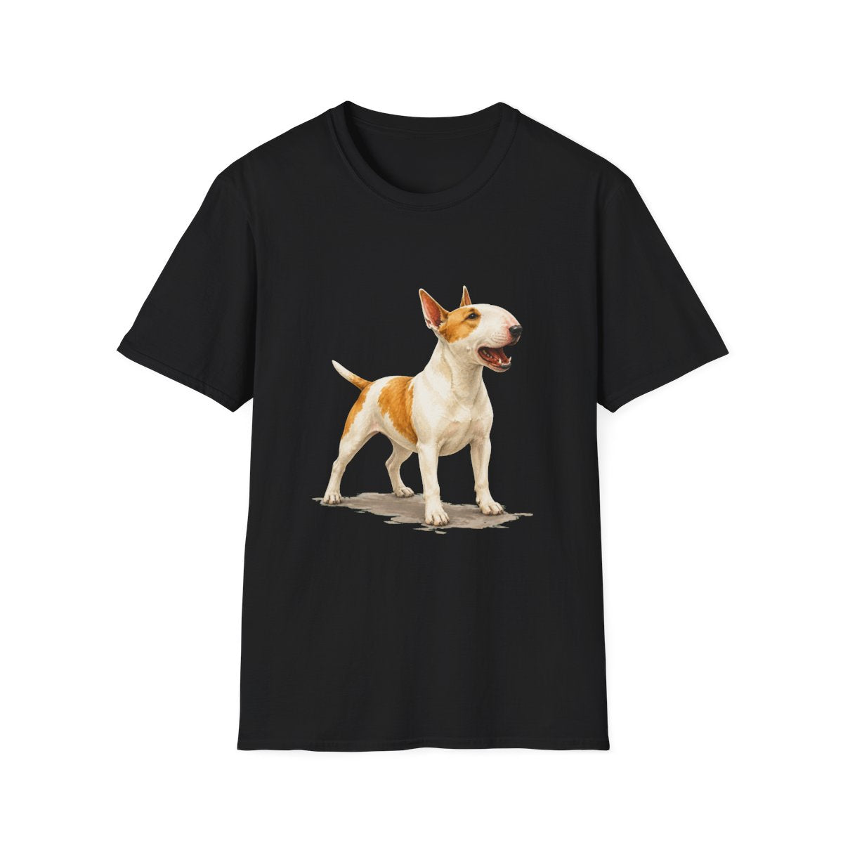 Bull Terrier Head Of Security Tee - Black