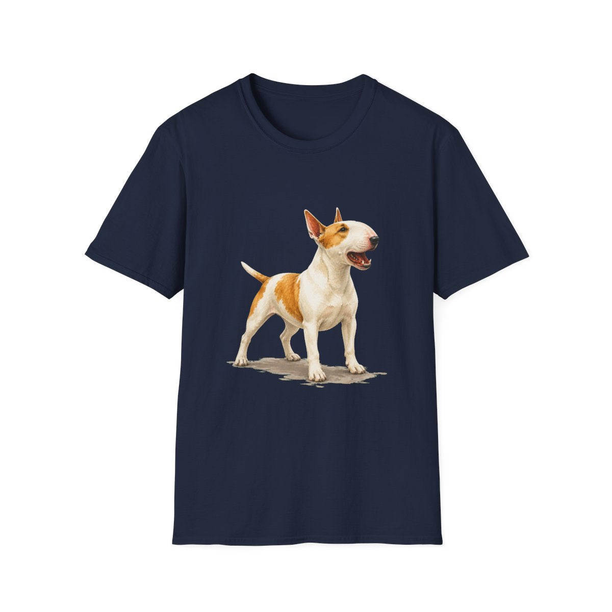 Bull Terrier Head Of Security Tee - Navy