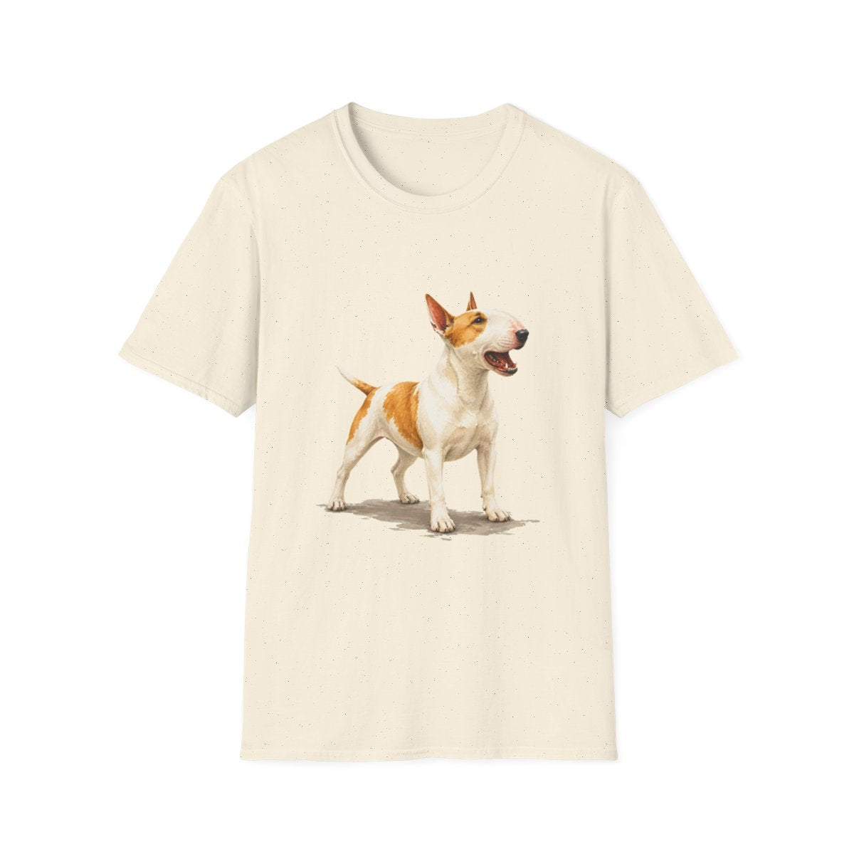Bull Terrier Head Of Security Tee - Natural