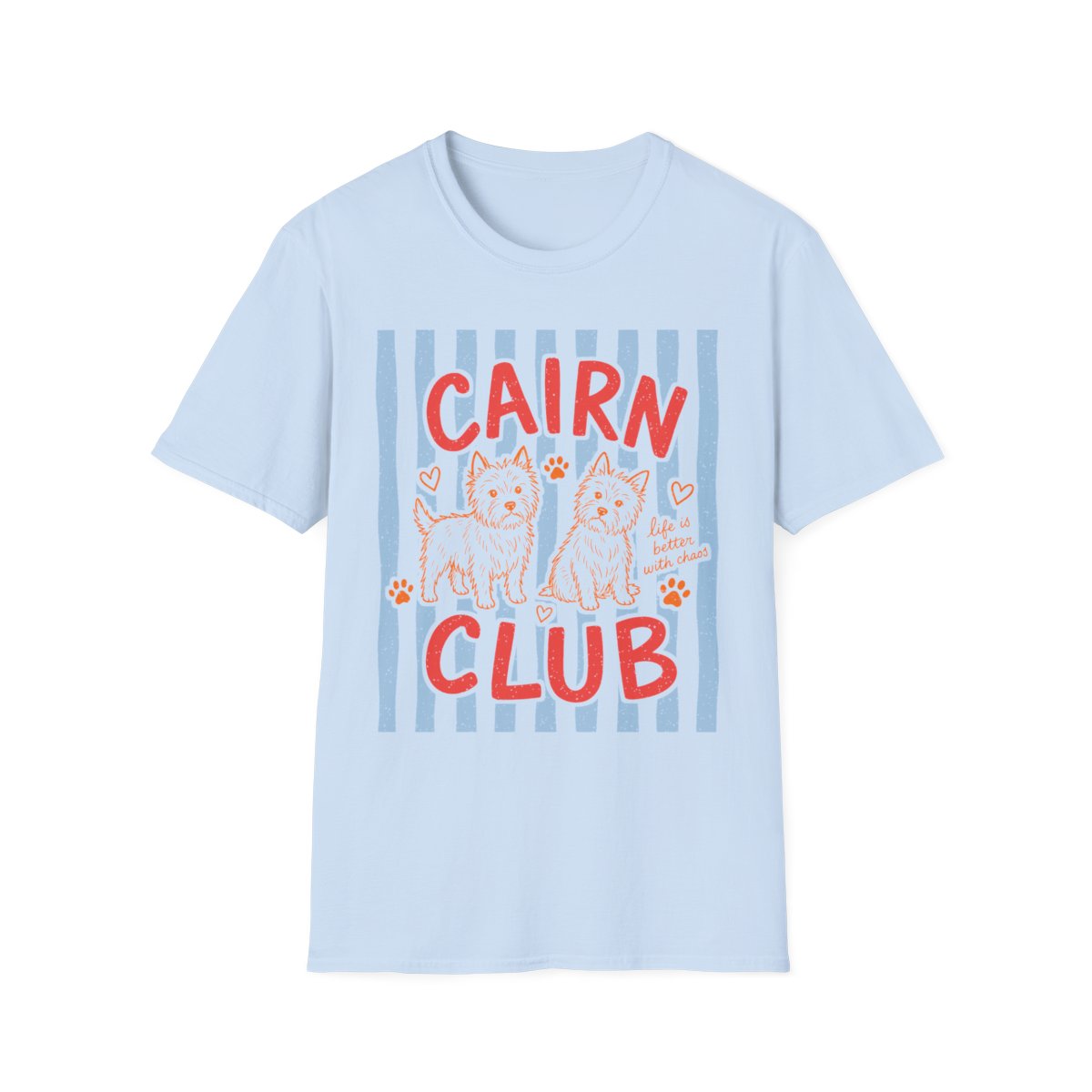 Cairn Club Tee - Light Blue
