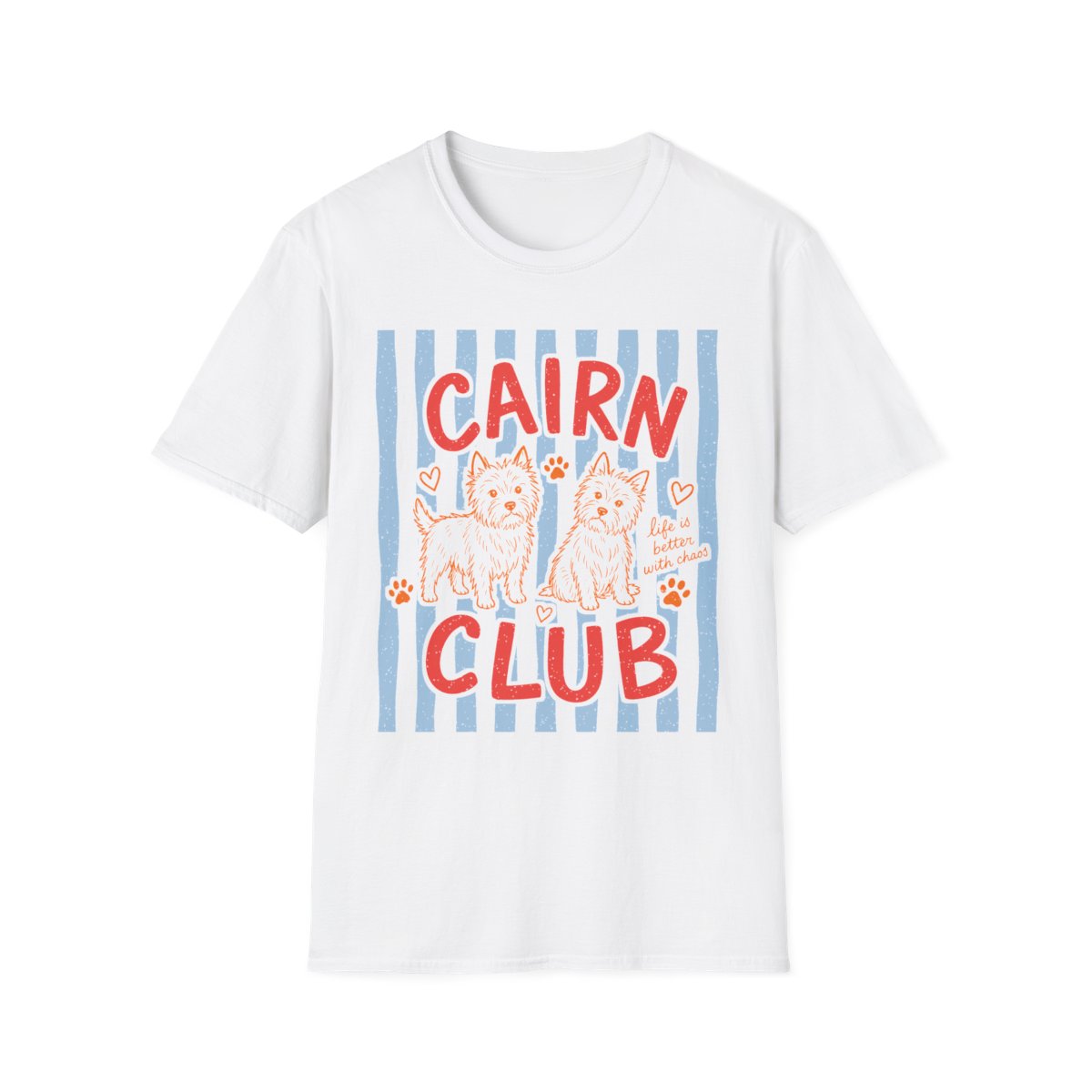Cairn Club Tee - White