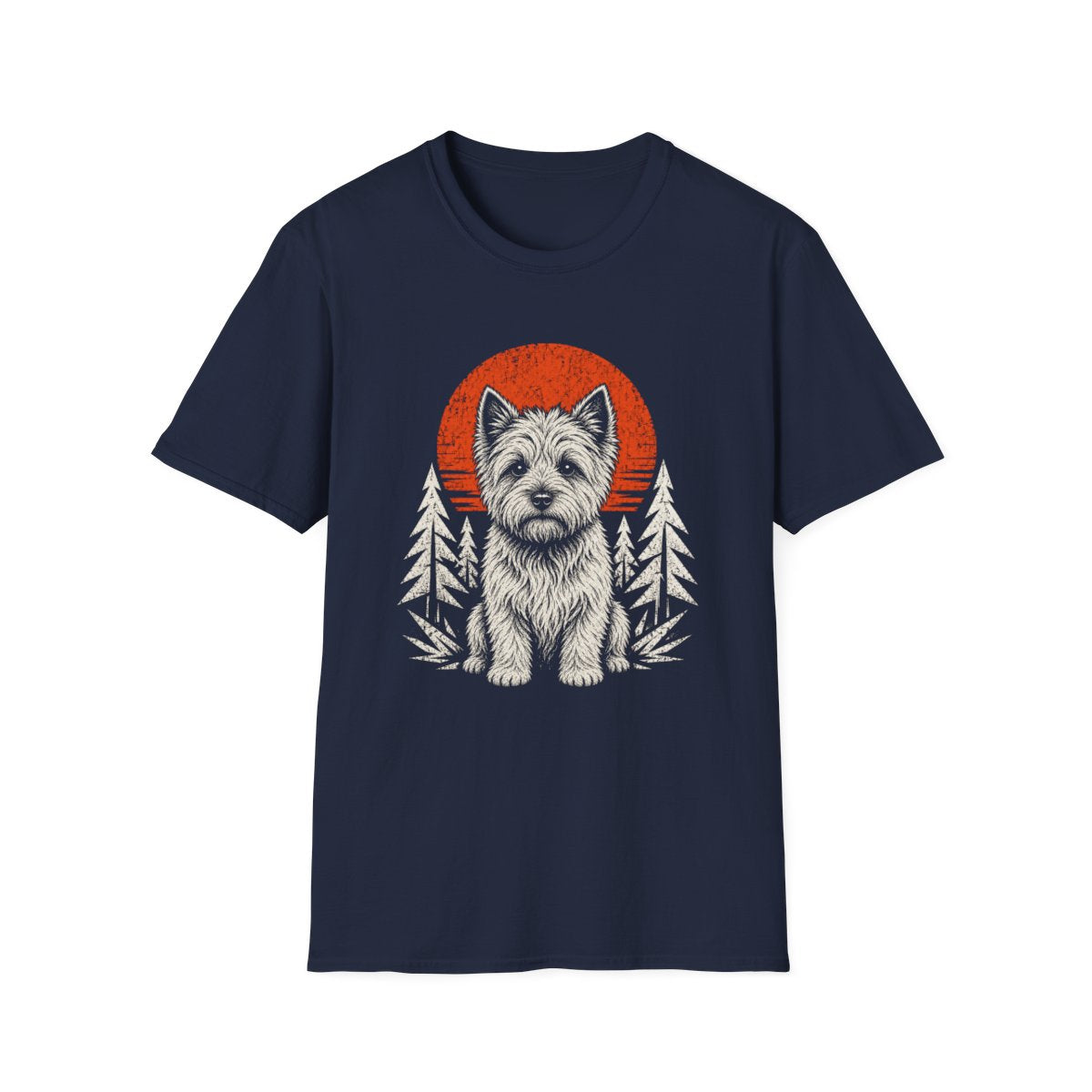 Cairn Terrier Adventure Club Tee - Navy