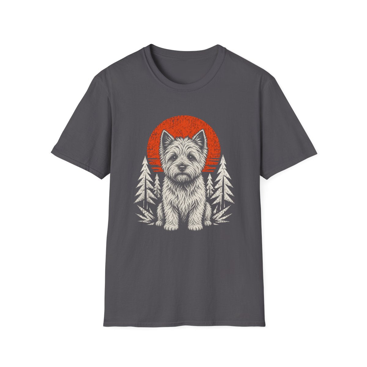 Cairn Terrier Adventure Club Tee - Charcoal