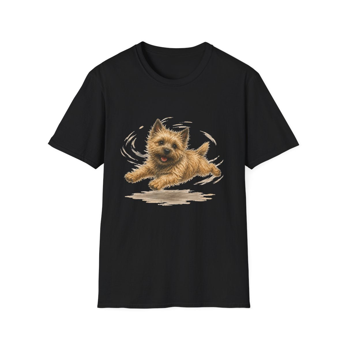 Cairn Terrier Certified Zoomies Champion Tee - Black
