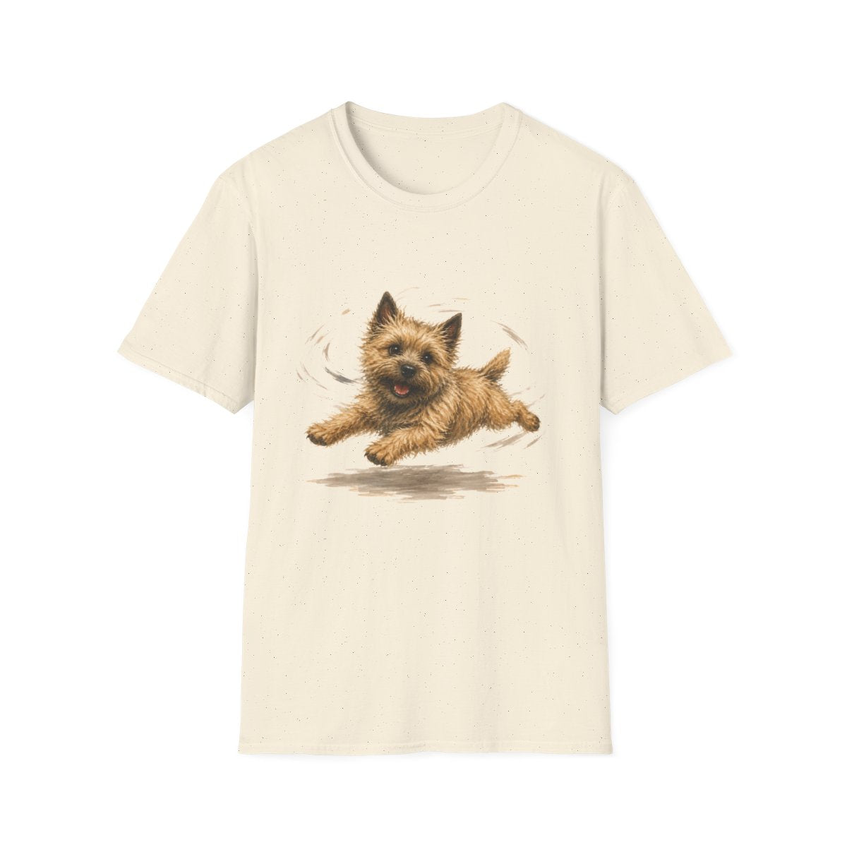 Cairn Terrier Certified Zoomies Champion Tee - Natural