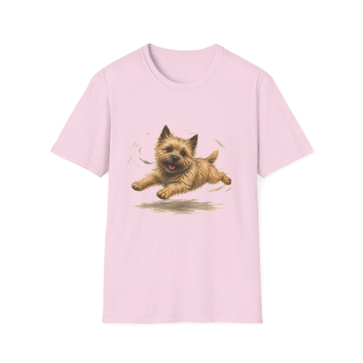 Cairn Terrier Certified Zoomies Champion Tee - Light Pink