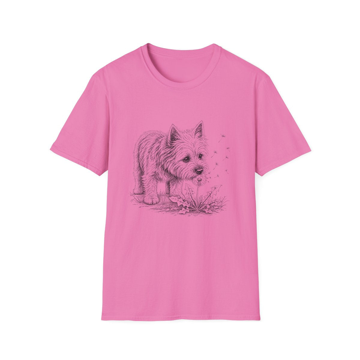 Cairn Terrier Make A Wish Tee - Azalea