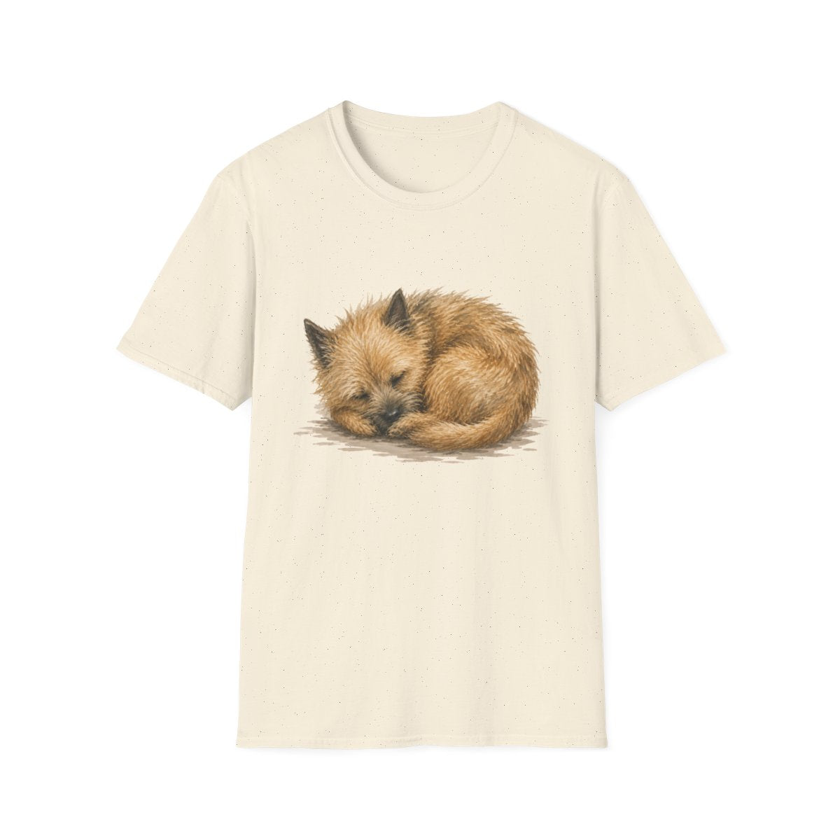 Cairn Terrier Rest At Last Tee - Natural