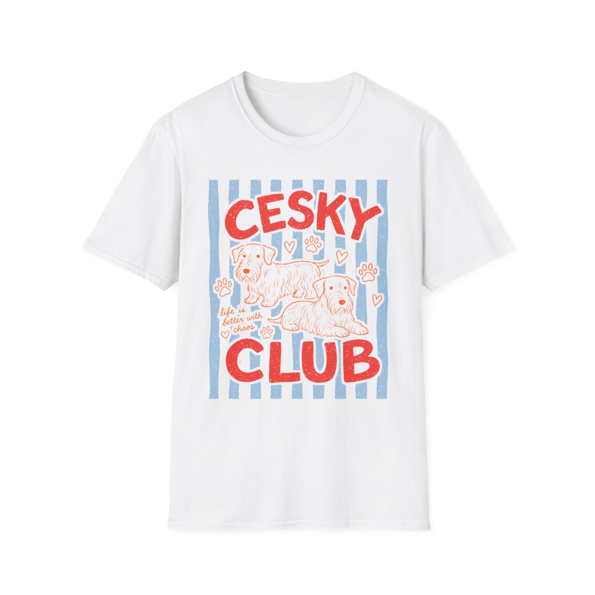 Cesky Club Tee - White