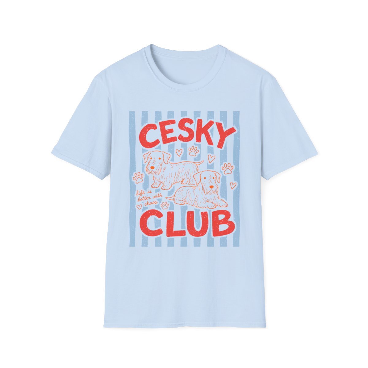 Cesky Club Tee - Light Blue