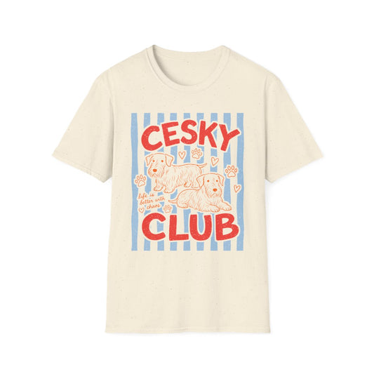 Cesky Club Tee - Natural