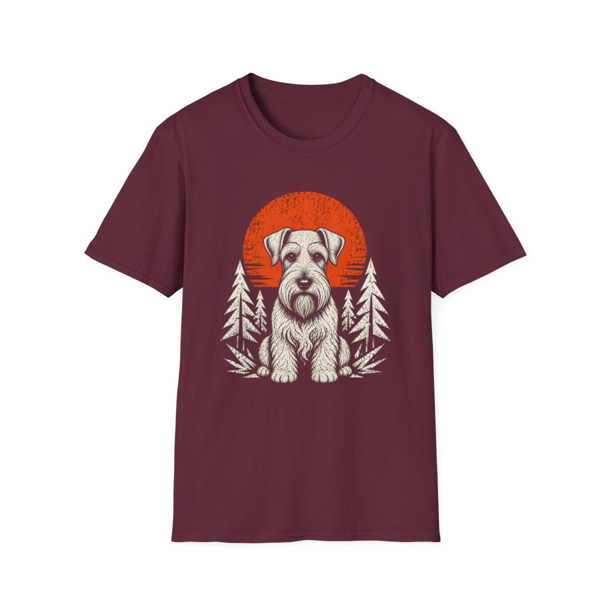 Cesky Terrier Adventure Club Tee - Maroon