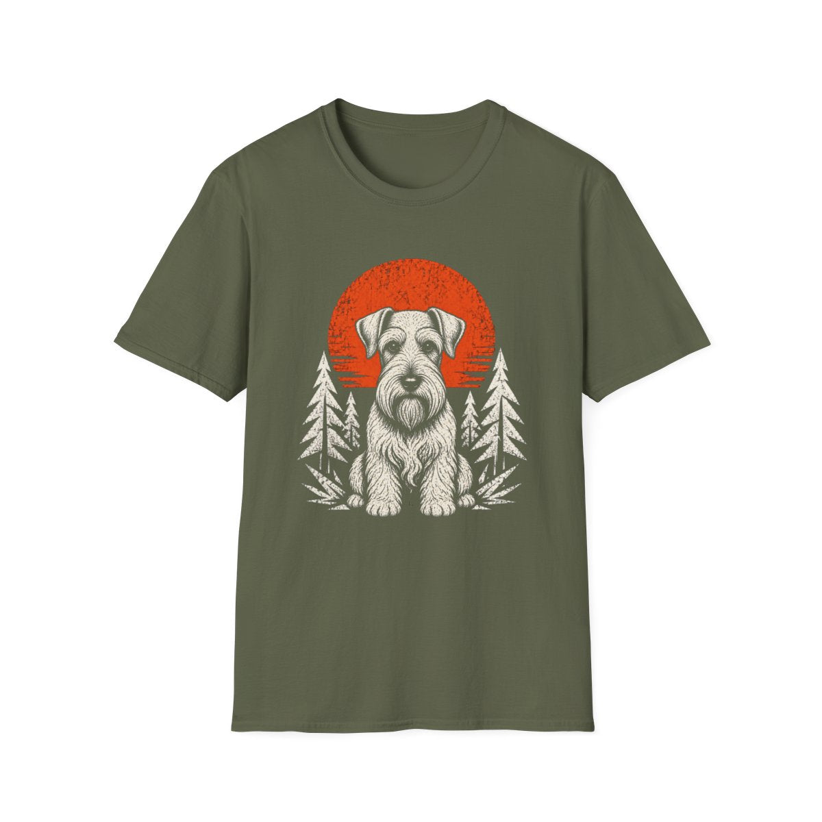 Cesky Terrier Adventure Club Tee - Military Green