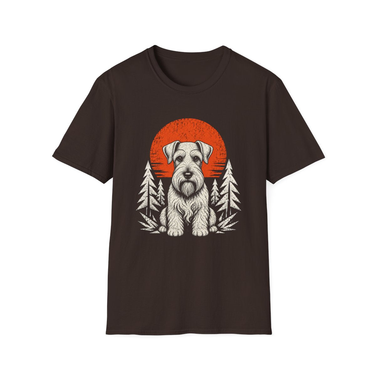 Cesky Terrier Adventure Club Tee - Dark Chocolate